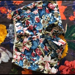 COPY - JCrew floral shorts, size 6